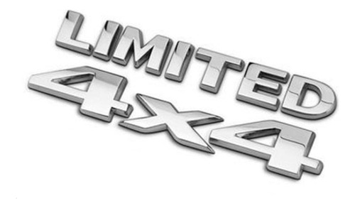 Emblema Metalico 4x4 Limited Jeep Ford Chevrolet Toyota