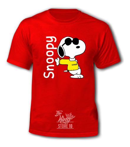 Polera, Snoopy, Charlie Brown, Peanuts, Beagle / King Store
