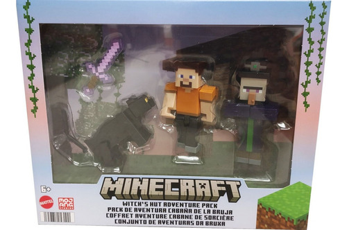 Minecraft - Pack De Aventura Cabaña De La Bruja - Mattel