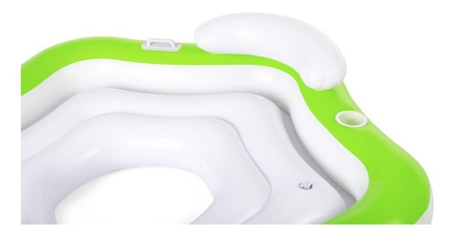 Isla Cooletz X3 1.99m - Bestway Color Blanco Con Verde