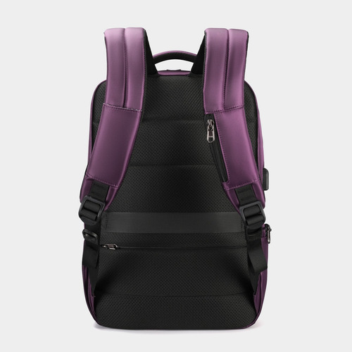 Mochila Tigernu Ejecutiva Para Notebook Morado T-b3668