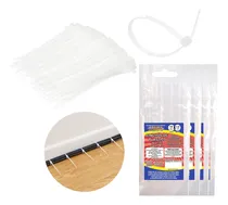 Comprar Cinchos Plastico 100 Pzas 15cm X 3.6mm Cables Nailon Fuerte