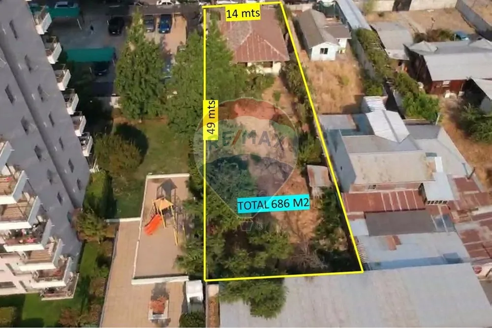 Imagen 4 de 22 de Vende Terreno 686 M2 Y Casa En Centro De Talca