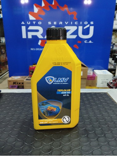 Aceite Lmv Mineral 20w50 Teflolub