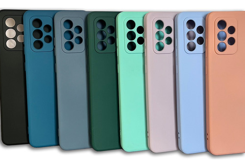 Funda Silicona Cubre Cámara Para Samsung Linea A - Coolcase