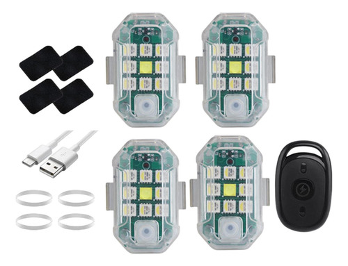 Luz Estroboscópica Para Coche, Luz Estroboscópica 4 Luz