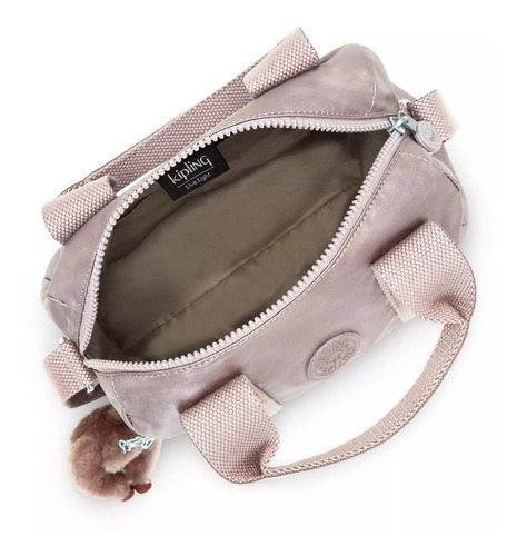 Cartera Crossbody Kipling - Modelo Iona Hazelnut Metallic