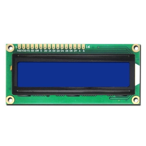 Kit 2 Display Lcd 16x2 Azul Hd44780 Com Backlight - Realengo