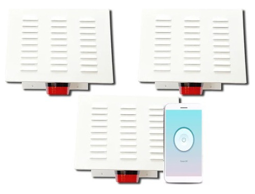 Alarma Comunitaria Wifi 500 Usuarios 118db + Baterias X 3 Un