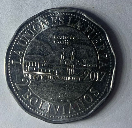 Monedas Conmemorativas De Bolivia De 2 Bolivianos