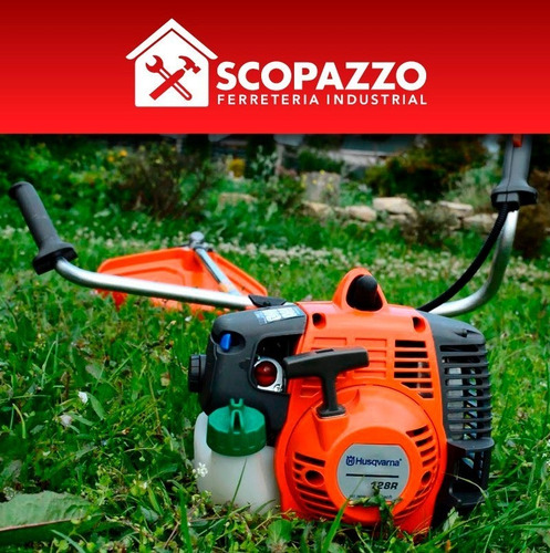 Imagen 7 de 10 de Desmalezadora Motoguadaña Naftera Husqvarna 28cc 1,1hp 128 R