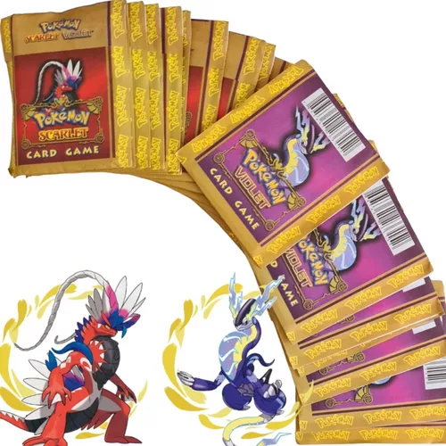 Jogo de Cartas POKEMON Scarlet & Violet Premium Checklane (Idade Mínima  Recomendada: 6 anos - Envio Aleatório)