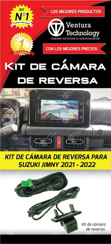 Cámara De Reversa Facia Para Suzuki Jimny 2020 - 2024
