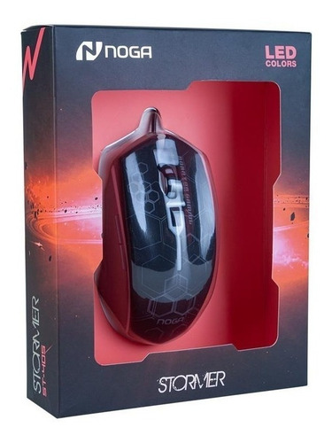 Imagen 4 de 4 de Mouse De Juego Noganet St-405 Negro