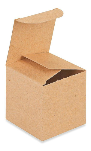Cajas Con Solapa Invertida - Kraft, 5x5x5cm - Uline -500/paq