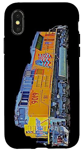 Funda Para iPhone X/xs Freight Train Union Pacific Engine