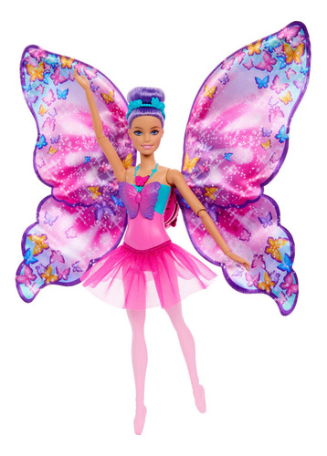 Doll Barbie Dance And Flutter Transformation 2 En 1