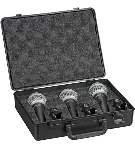 Pack X 3 Microfono Profesional Samson Q6 + Pipetas + Maletin