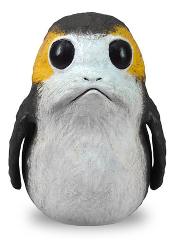 Boneco Porg 15cm Realista - Starwars Ep8 Os Últimos Jedi