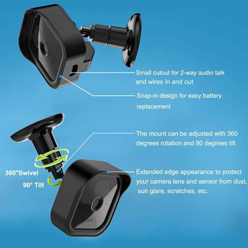 Blink Xt2 - Soporte De Pared Para Cámara (3 Unidades)