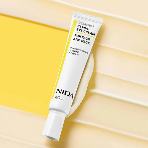 Crema Para Ojos Nida Revive Para Rostro Y Cuello Cj (40 Ml)