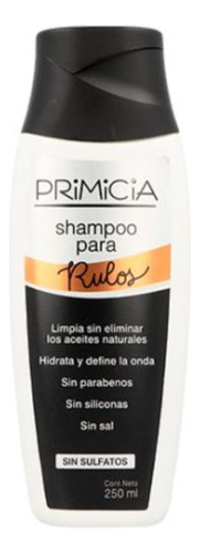 Primicia Shampoo Para Rulos