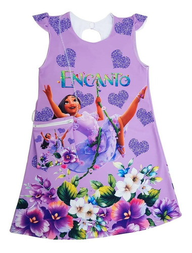 Vestido Varios Modelos Moda Infantil Ariel Frozen Skye Peppa