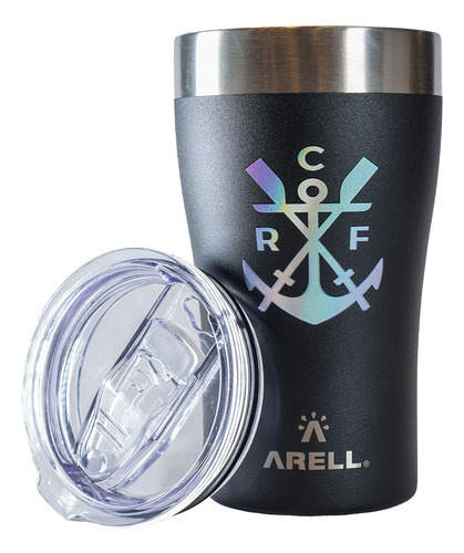Copo Térmico Arell Inox A Vácuo 500ml Oficial Flamengo 12