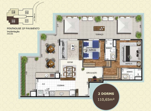 Imagem 26 de 29 de Studio Residencial Para Venda, Empresarial 18 Do Forte, Barueri - St6906. - St6906-inc
