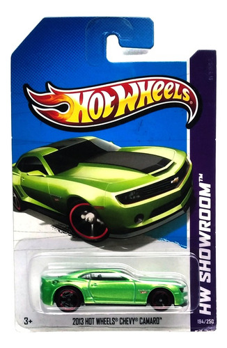 Hot Whels 2013 Hw Chevy Camaro 1er Ed 2013 Variante Color