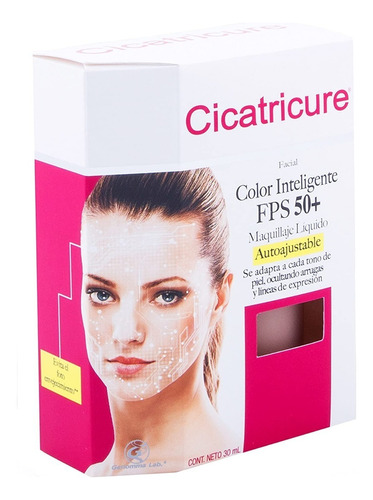 Maquillaje Líquido Cicatricure  Fps 50+ Tono Autoajustable