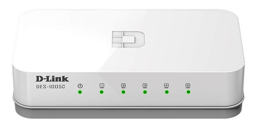 Imagem 3 de 5 de Switch 5 Portas D-link 10/100 Mbps Hub Envios 24hs