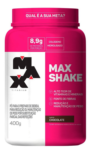 Max Shake 400g - Max Titanium