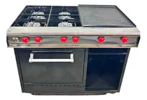 Comprar Cocinas Industriales A Gas 4 Y 6 Hornillas Con Horno Plancha