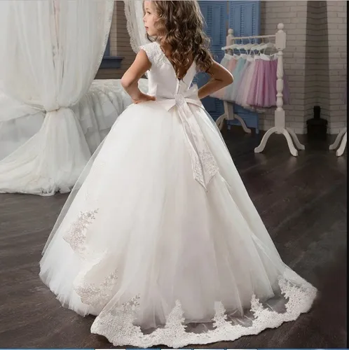 Vestido Infantil Festa Longo Casamento Florista Daminha 41