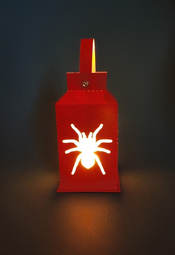 Enfeite De Festa / Vela Led Lampião Homem Aranha - Kit C/ 15