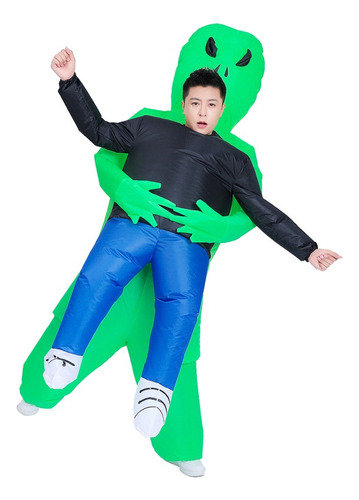 Alien Inflable Disfraz Traje Mujer Hombre Navidad Halloween