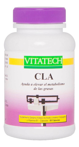 Cla Ácido Linoléico X 60 Caps. Vitatech