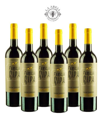 Vino Familia Ripa Cabernet (6x750ml) Bodega La Abeja