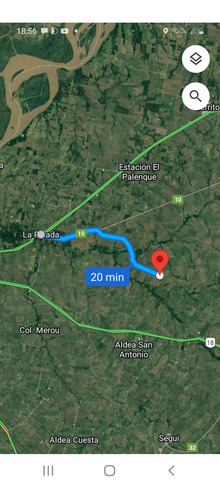 Imagen 1 de 2 de 18 Hectáreas En Paso De La Arena Sobre Ripio A 6 Km De Ruta