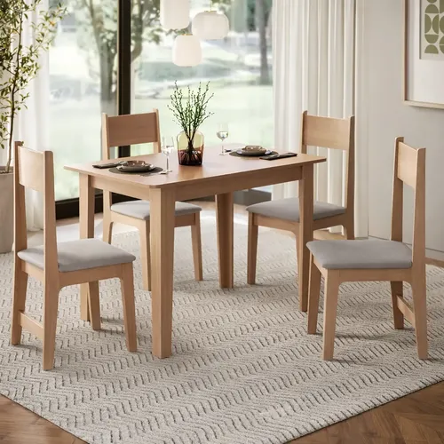 Mesa de Jantar Sonetto 4 Cadeiras
