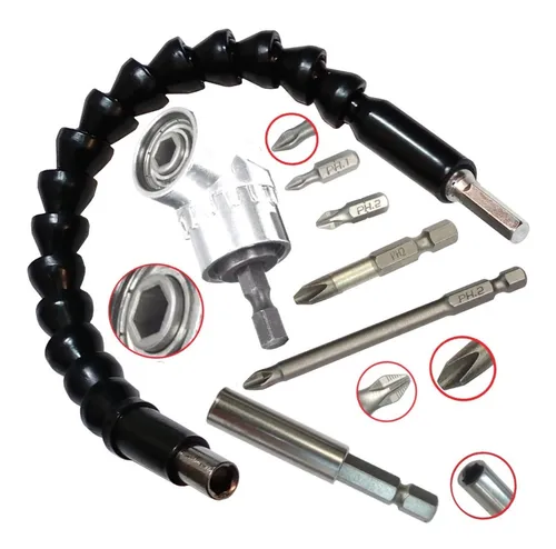 comprar Prolongador Adaptador Flexível Angular P Bits Parafusadeiras