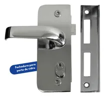 Comprar Kit Fechadura 1520ta E Contra 1504au002Fta Porta Vidro Alvenaria