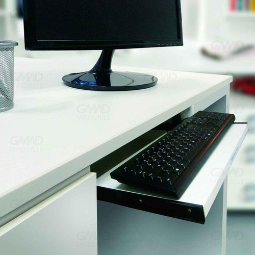 Imagem 2 de 7 de Corrediça Telescópica Teclado Regulável 27/35cm - Kit
