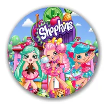 Comprar Painel Redondo Tecido Sublimado Com Elástico Shopkins