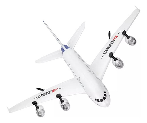 Avión Dron Wltoys Modelo Airbus A380 De 3 Canales Y 2.4 G