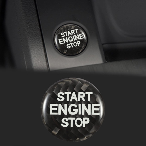 Tomall Carbon Fiber Car Engine Start Stop  B0bkstwzmr_140424