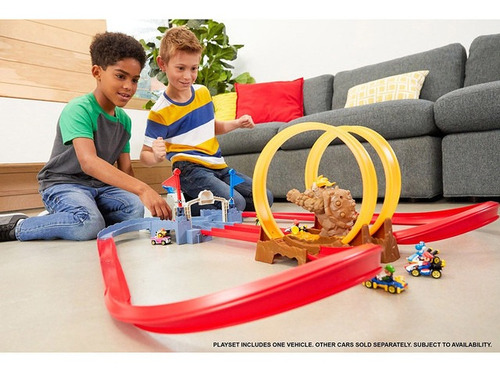 Hot Wheels Mario Kart Pista Castillo De Bowser