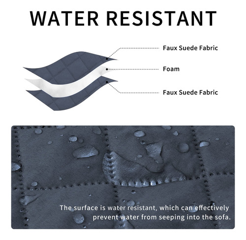 Funda De Sofá Seccional Issuntex Reversible En Forma De L Co