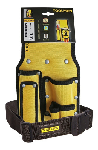Imagen 5 de 7 de Cinturón Portaherramientas Cementista Toolmen T33 Más T35